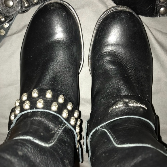 Zadig & Voltaire shearling-lined boots- 37 - Picture 6 of 8